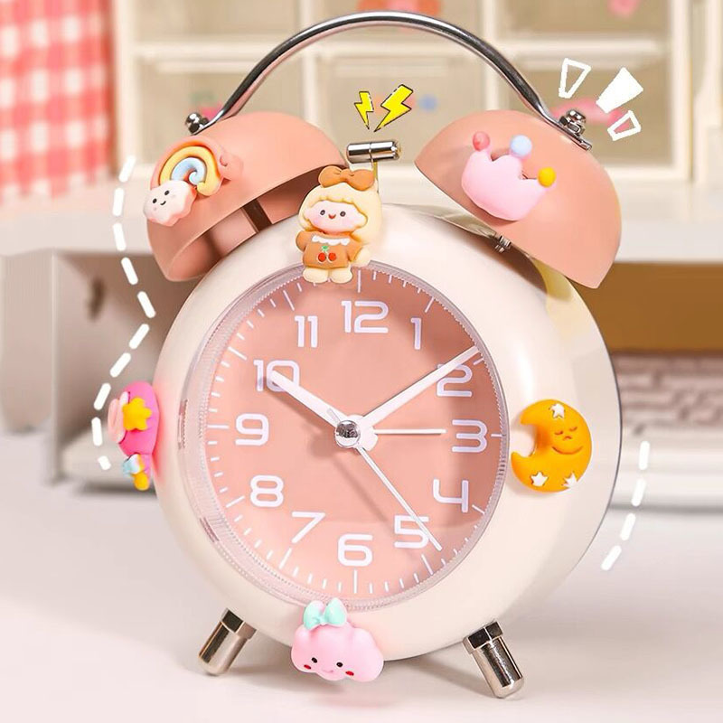 Good-Looking Small Alarm Clock for Students, Cute New Style for Children and Girls to Wake up Men
