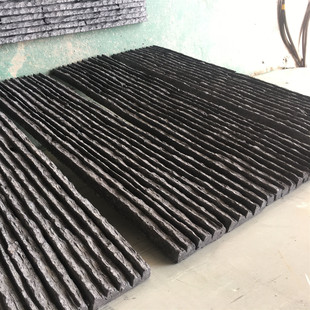 Artificial Flowing Water Stone Black Flowing Water Board Cultural Stone Courtyard Garden Water Curtain Wall Imitation Stone Villa Exterior Wall Bricks Direct Sales