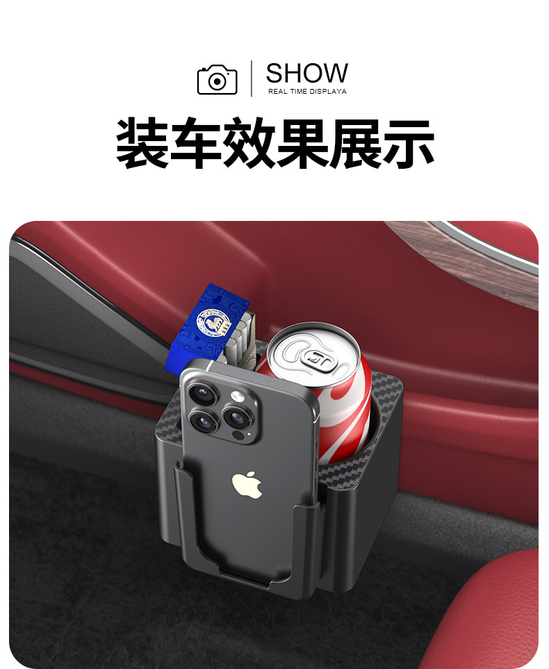 Car Multifunctional Water Cup Holder Car Beverage Holder Car Door Water Cup Holder New Seat Water Cup Holder Beverage Holder