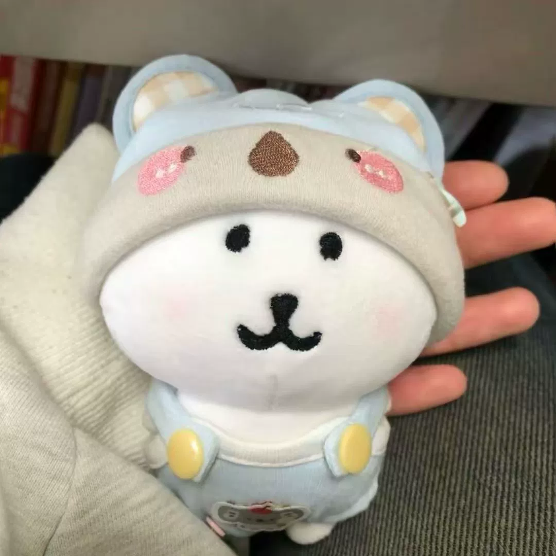 Самоуничижительный медведь 10 см хлопчатобумажная кукла