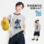 儿童夏季宽松撞色t恤