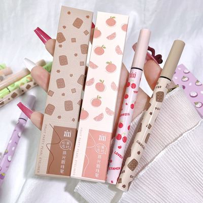 xixi Eyeliner Liquid Pen rose Blink Brighten Lasting Halo waterproof Novice Slim Diamond pieces D-426