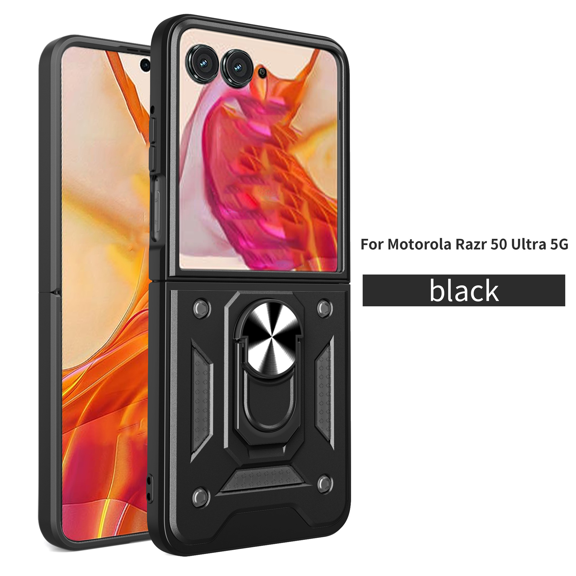 适用MOTO Razr60Ultra顺甲手机壳折叠摩托罗拉Zar50Ultra保护套
