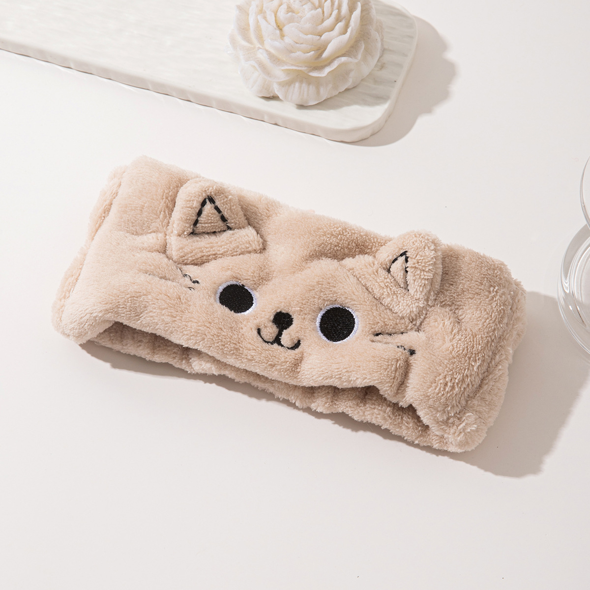 Nuevo lavado de cara de primavera y verano, banda para el cabello femenina, máscara de maquillaje, cinta para el cabello, pañuelo para el mes posparto especial, tocado al por mayor