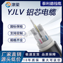 国标铝芯YJLV电缆线3/4/5芯6/10/16平方电线发电机开关插座电源线