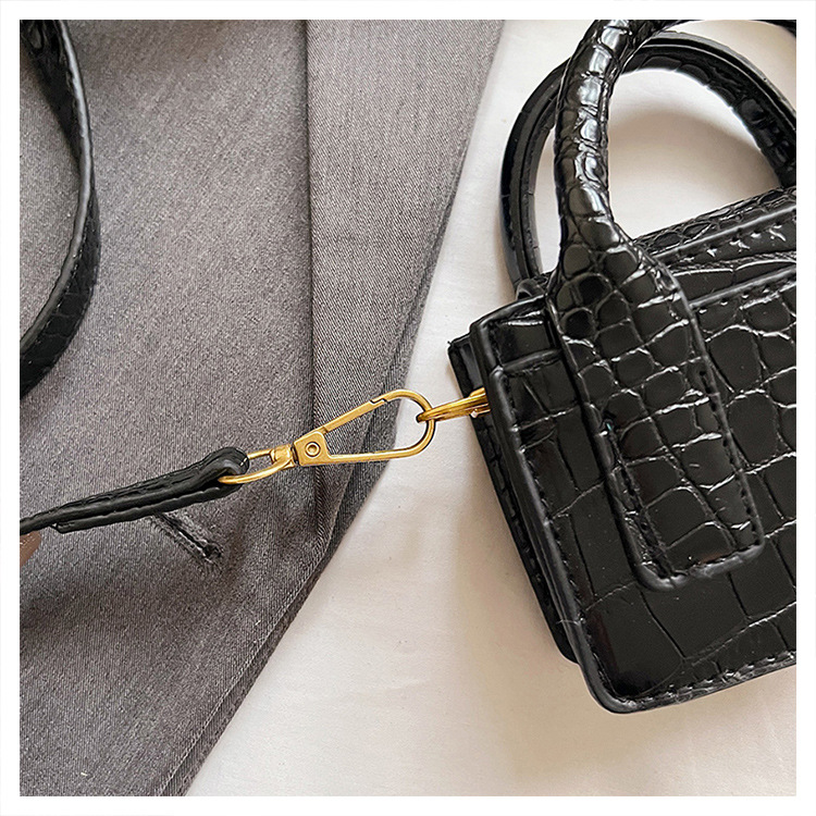 Crossbody Shoulder Bag With Crocodile Pattern For Women_voghion.com