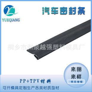Pp+Tpv Co-Extruded Profile Car Sealing Strip Car Seat Buckle Strip Decorative Strip Edge Card Strip Rubber Sealing Strip
