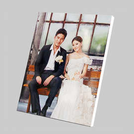 展馆水晶板画7寸10寸拉米娜水晶摆台简约满天星相框可定任做尺寸