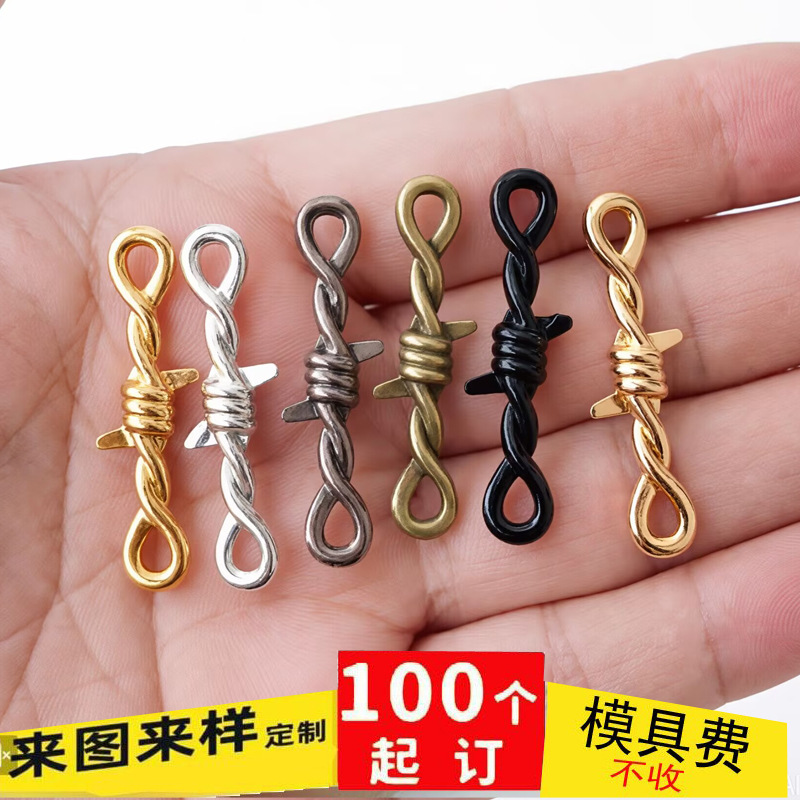 European And American Hot-selling Retro Punk Diy Zinc Alloy...
