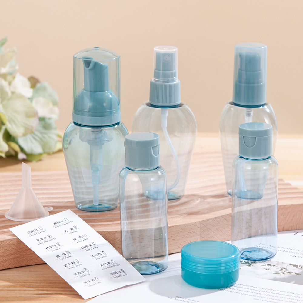 50ml; juego de 10 piezas azul; sub-PET/PE