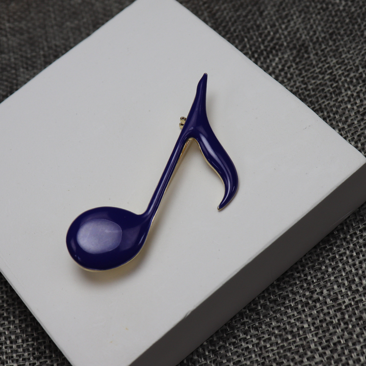 Original Academy Style Multicolor Handmade Enamel Notes Music Student Brooch Corsage Clothing Accessories