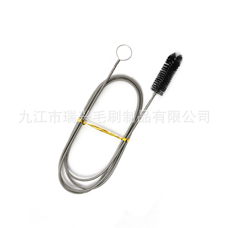 Ruixing Pipe Cleaning Brush, Sink, Hookah Pipe and Hookah Accessories Brush, Bendable Spring Brush