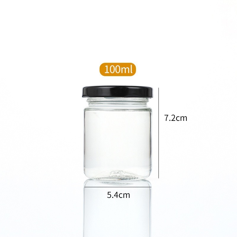ハニーボトル ハニーボトル 25ml ジャムボトル ハニー包装ボトル ピクルスボトル 缶詰ボトル ゼリーカップ 密封ガラスボトル|undefined