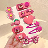 Demi-season children's cute hairgrip, hairpins, hair accessory, bangs, no hair damage