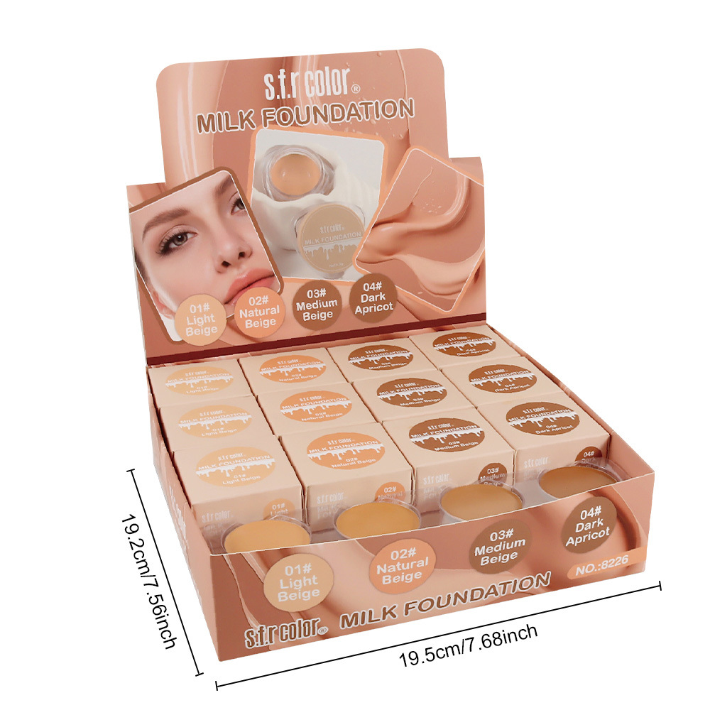 s.f.r color transfronterizo exclusivo para concelector natural hidratante ligero impermeable antiperspirante maquillaje base de crema de control de aceite