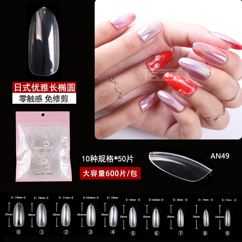 Japanese fake nails for manicure