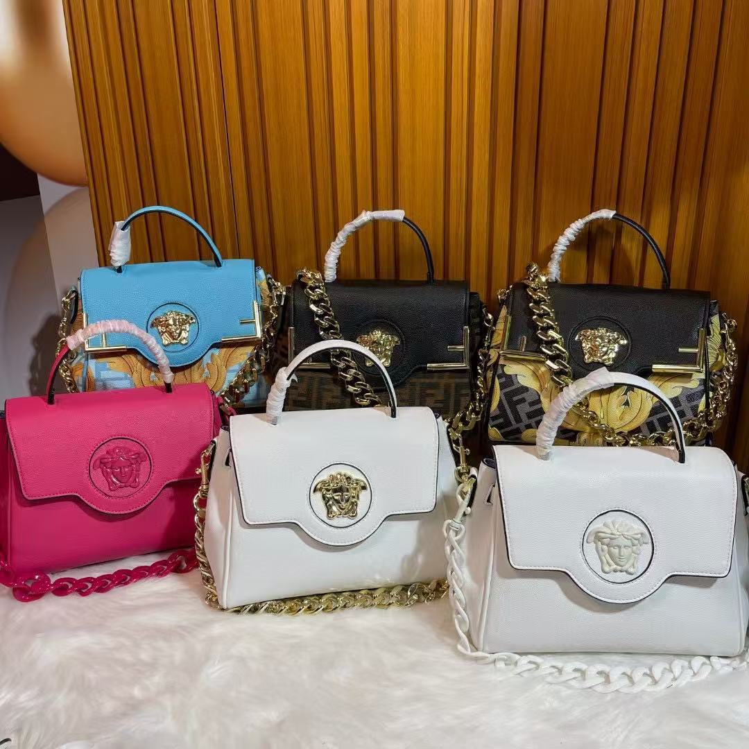 2025 New Model Fanjia Women's Fashion Color-Blocked Handbag, Flip-Top Soft Leather Shoulder Bag, Trendy Crossbody Bag for Women