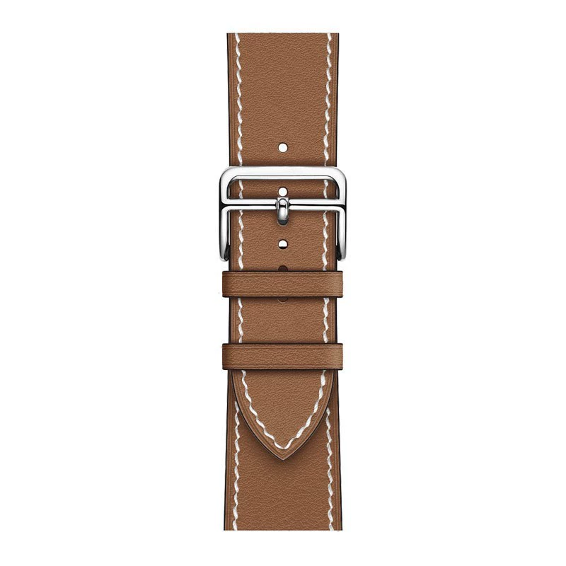 Подходит для кожаного ремешка Apple Hermes ремешок iWatch 8/7/6/5/4 поколения - цвет поколения - кожаный ремешок против взрыва