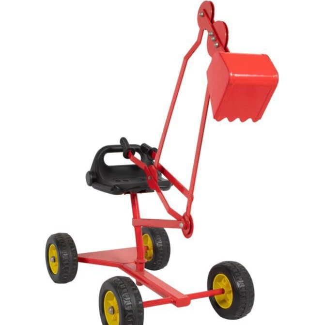 Экскаватор, игрушечная машина с сиденьем для мальчиков
