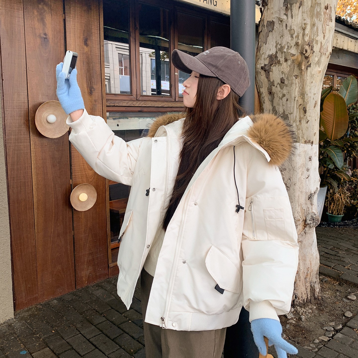 Herramientas para superar el invierno femenino de 2025 nuevo estilo coreano suelto engrosado calentamiento corto pareja de algodón chaqueta casual image 3