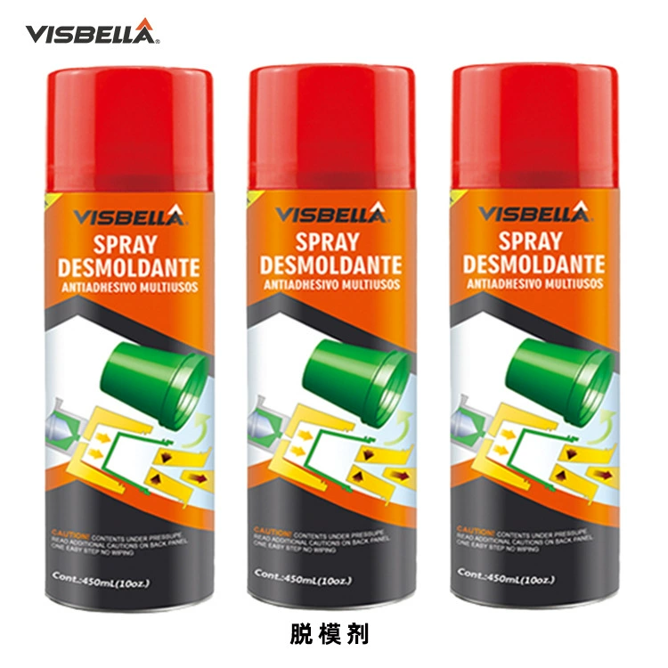 Высокая температура выпуска агент резиновый пластичный агент отпуска ремесла агент отпуска прессформы 450 мл Оптовая продажа фабрики