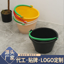 加工定制  PE牛筋塑料水桶垃工地水泥灰浆桶农用加厚塑料桶