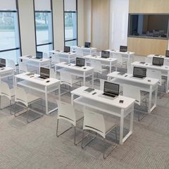 培训桌椅组合酒店长条会议桌培训教育机构教室桌椅学校课桌学习桌