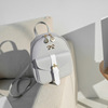 Fashionable cute small bag with bow, backpack, school bag, one-shoulder bag, simple and elegant design