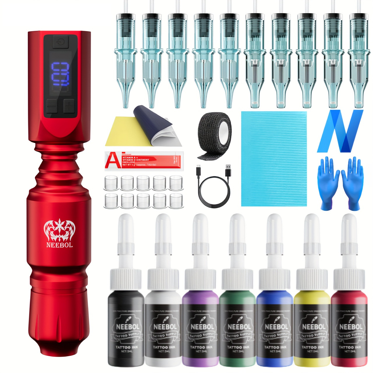 레드 일반 세트