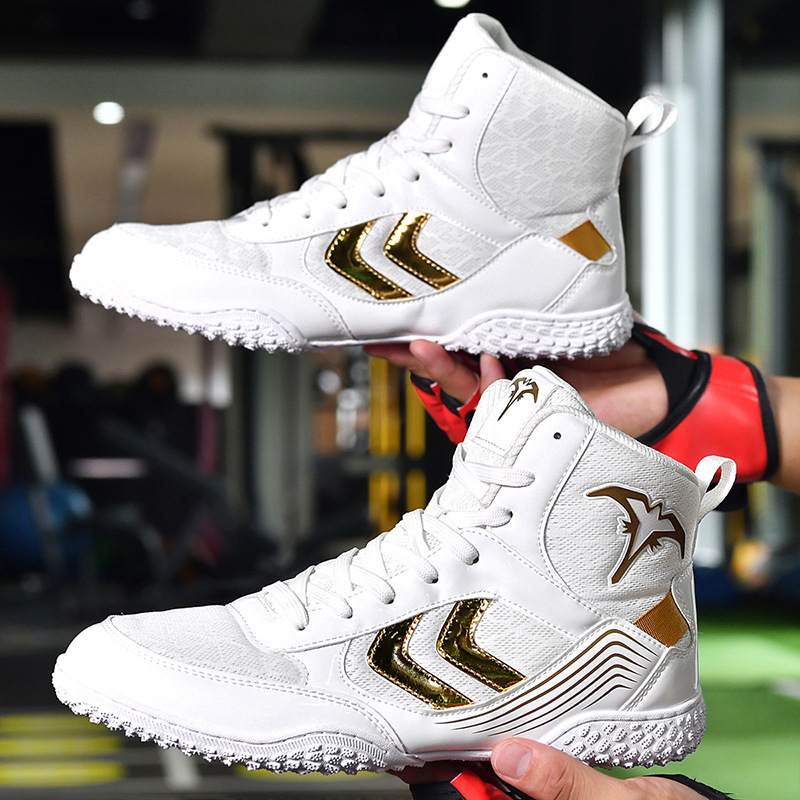 Factory Direct Sales Boxing Shoes, Wrestling Shoes, Professional Fighting Shoes, Fighting Shoes, Wrestling Shoes, Sanda Shoes, Men's and Women's Training Fitness Shoes