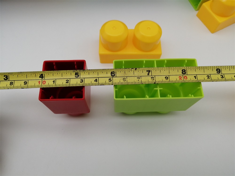 Large Particle Building Blocks 40 Pieces Children's Building Block Toys DIY Versatile Assembly Large Particle Building Block Toys Bagged