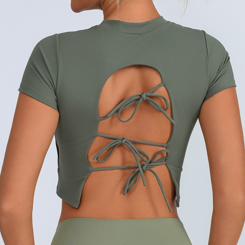 Especialmente para el comercio exterior transfronterizo, Asia sudoriental, Europa y Estados Unidos, cinturón de pecho, camiseta de manga corta, cinturón de umbilico, cinturón de espalda image 2