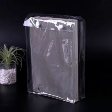 现货四件套pvc包装袋透明手提袋家纺床上用品外包装袋纽扣袋