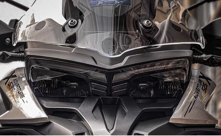 Suitable for Wuji Dsx525 Special Heightened Front Windshield Modified Windshield Thickeneded Motorcycle Original Model Transparent