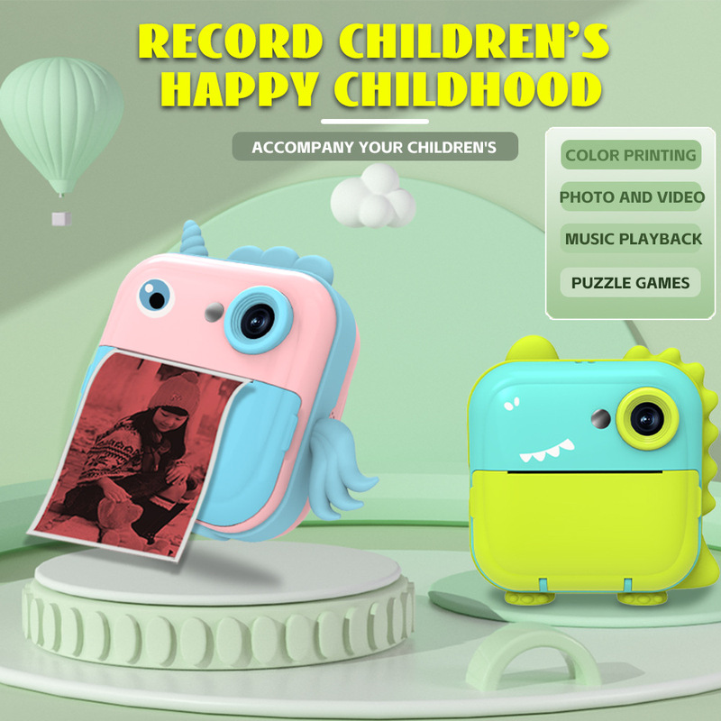 New Cross-Border Q5 Instant Kidsren's Digital Camera Cute Mini High-Definition Thermal Printing Camera Gift New Cross-Border Q5 Instant Kidsren's Digital Camera Cute Mini High-Definition Thermal Printing Camera Gift