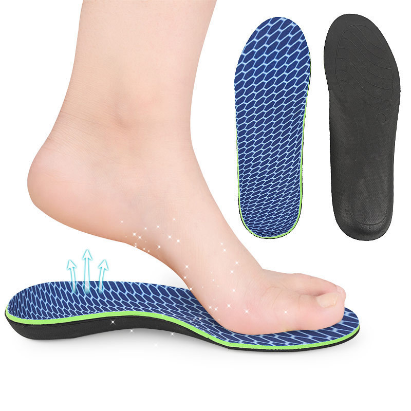 Sports shock-absorbing breathable insoles for men and women