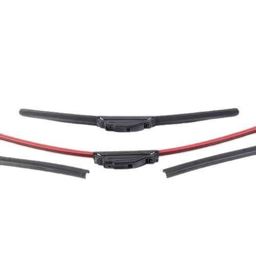 Red multi-function windshield wiper blade suitable for 99% of vehicle models, front wiper, hot selling cross-border