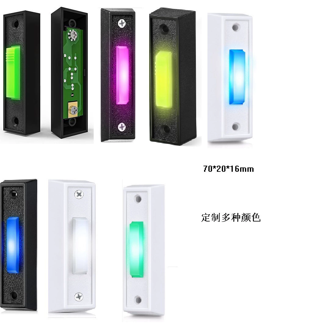 Проводной настенный выключатель для гаражных ворот Amazon, выключатель дверного звонка, светодиодный выключатель, трансграничные продукты