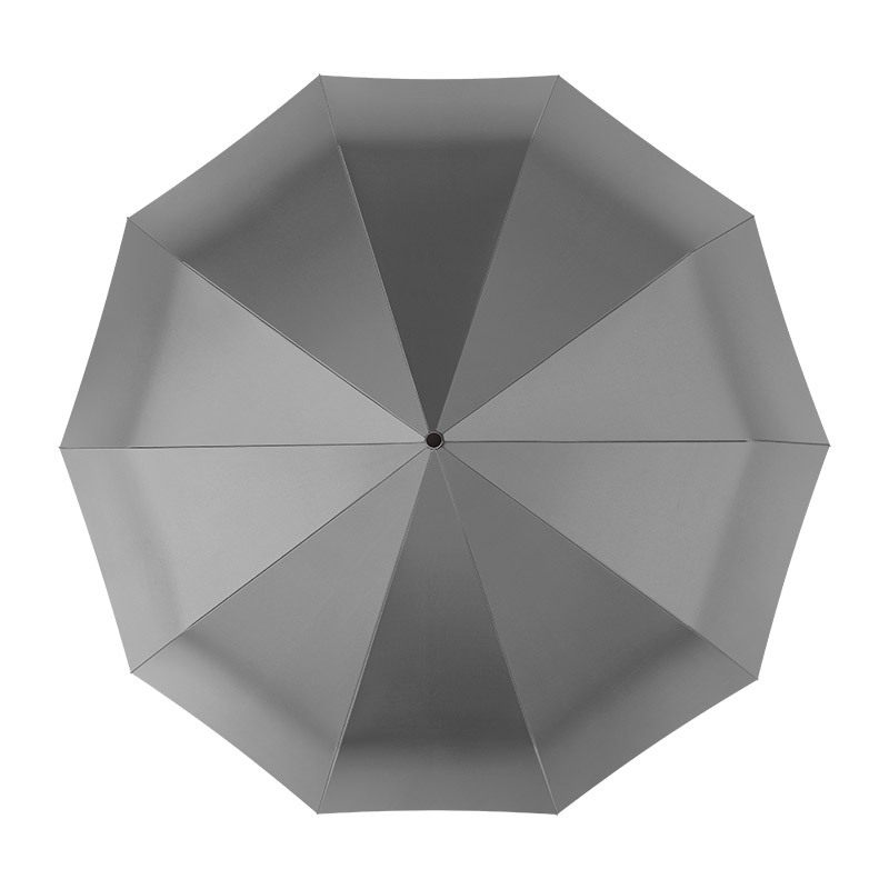 Paraguas automático completo de Gran tamaño grande al por mayor fuerte resistente al viento de los hombres de pegamento negro sombrilla plegable paraguas de sol publicidad personalizada