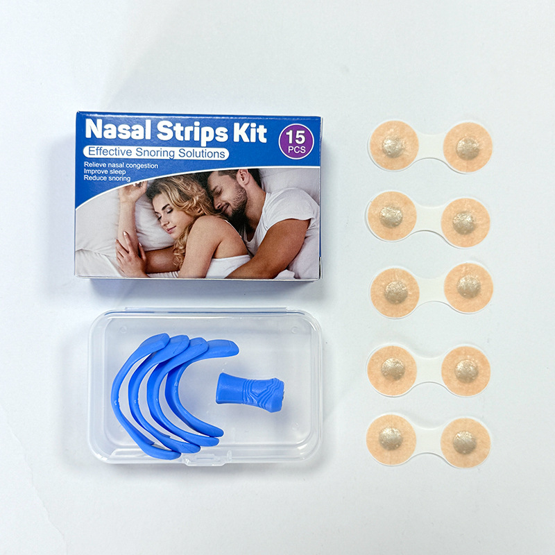 Dilatadores nasales magnéticos transfronterizos, parches nasales, parches nasales magnéticos, parches nasales en stock de fábrica, clips nasales