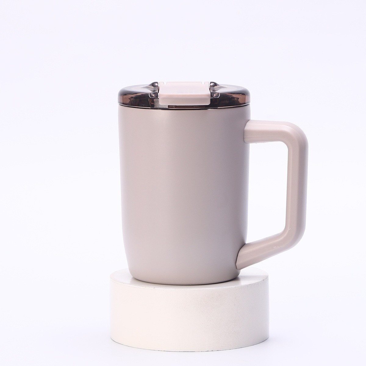 Nuevos productos transfronterizos de acero inoxidable 15oz taza de mango taza de oficina de negocios portátil taza de café taza de café taza