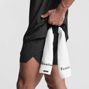 2023 New Men's Shorts Single-layer Woven Quick-drying Solid Color Running Fitness Sports Leisure American-style Pants