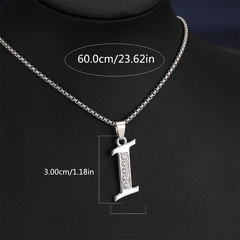 TEMU transfronterizoPendent Collares A a D con Sparkling