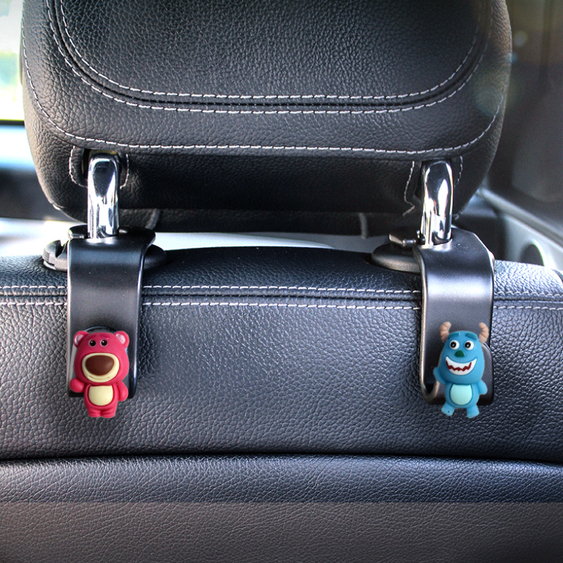 Gancho para coche Gancho para la parte posterior del asiento con gancho para el asiento trasero del coche