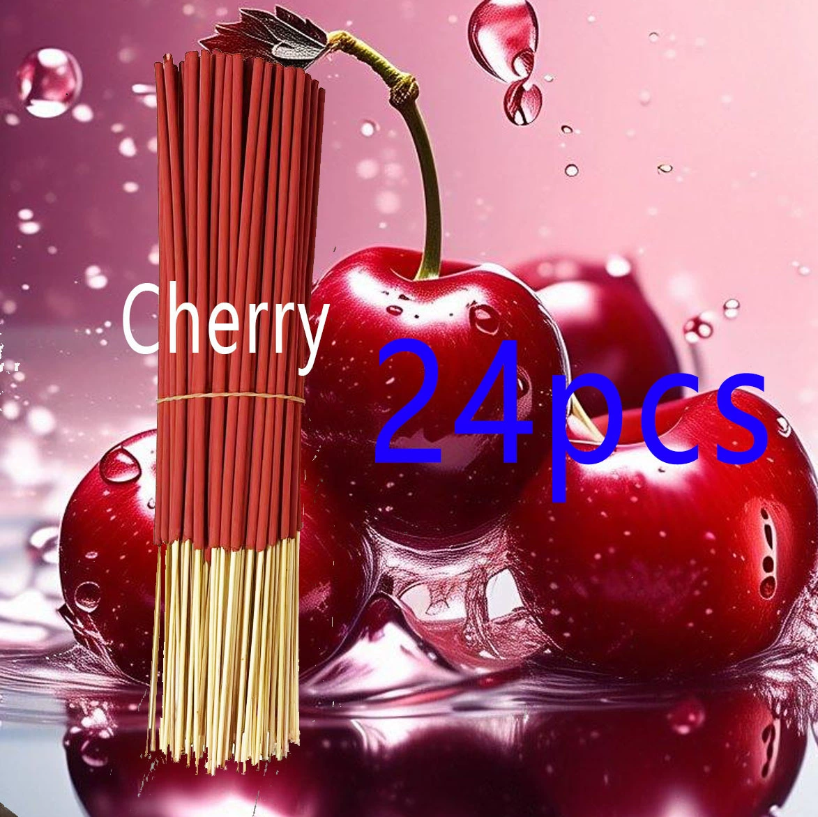 24/73/170 aromatherapy sticks, cross-border household bamboo stick incense, various flavors, optional quantity, can be customized with temu labeling
