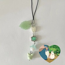 ins风甜美少女心陶瓷小兔兔手机链简约百搭咕卡包包ccd相机挂件