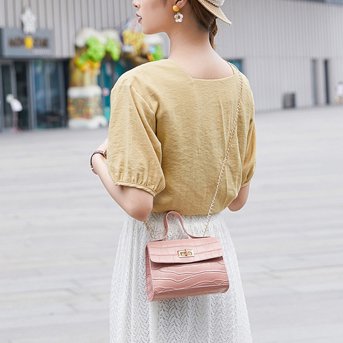 bags bag women  classic crocodile pattern women's bag Southeast Asia foreign trade chain bag fashion handbag