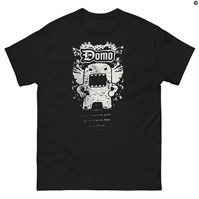 欧米热いDomo kun tシャツジャンクロックシーンemo热いテーマネットワークy2kスカルプリントtシャツ|undefined