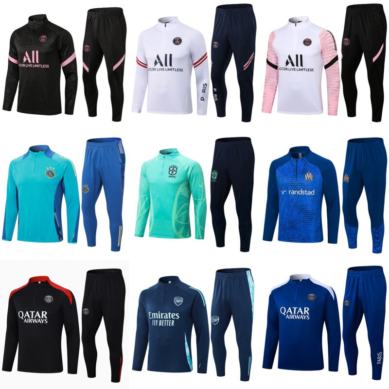 Long-Sleeved Suit Half-Zip Jersey Chelsea Inter Milan Atletico Madrid Paris Training Uniform Football Uniform Wholesale Dropshipping Long-Sleeved Suit Half-Zip Jersey Chelsea Inter Milan Atletico Madrid Paris Training Uniform Football Uniform Wholesale Dropshipping
