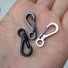 SF款迷你挂扣锌合金简洁迷你弹簧挂扣箱包快挂钥匙扣钥匙环登山扣